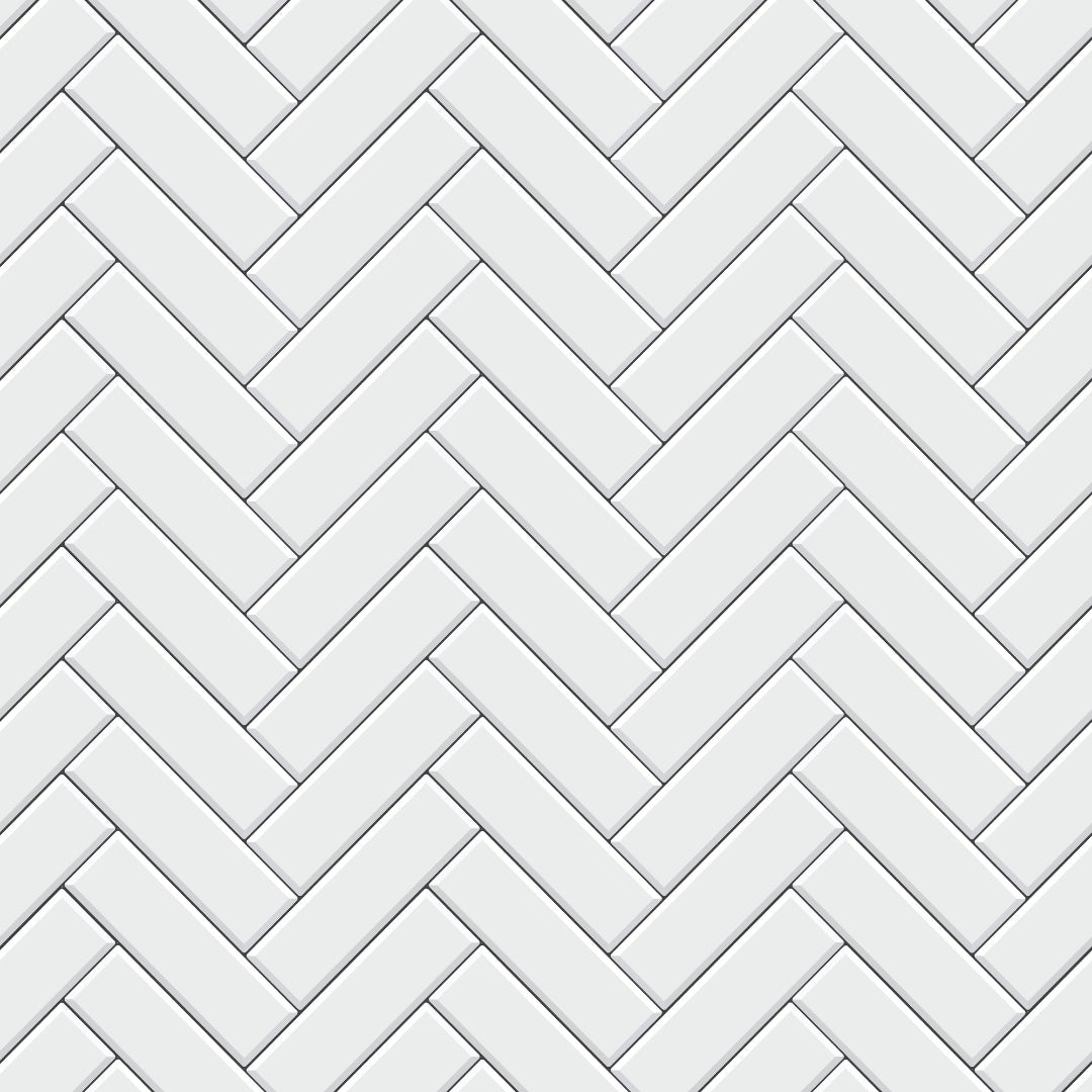 Chevron vs. Herringbone Tile Pattern