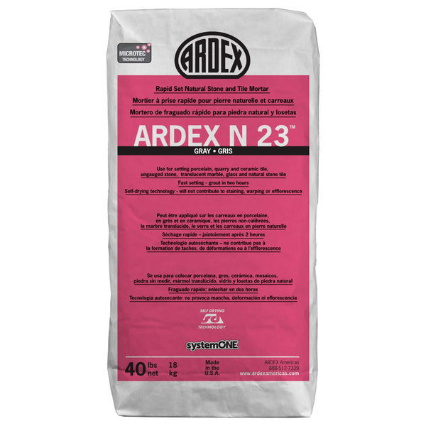 N23 Rapid Set Natural Stone and Tile Mortar