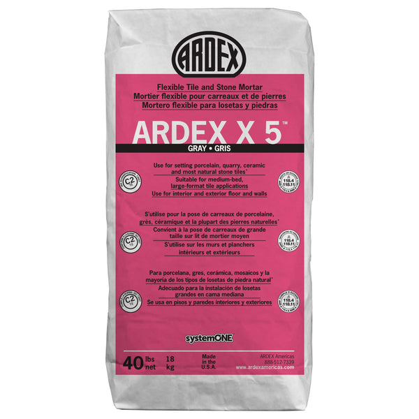 X5 Flexible Mortar