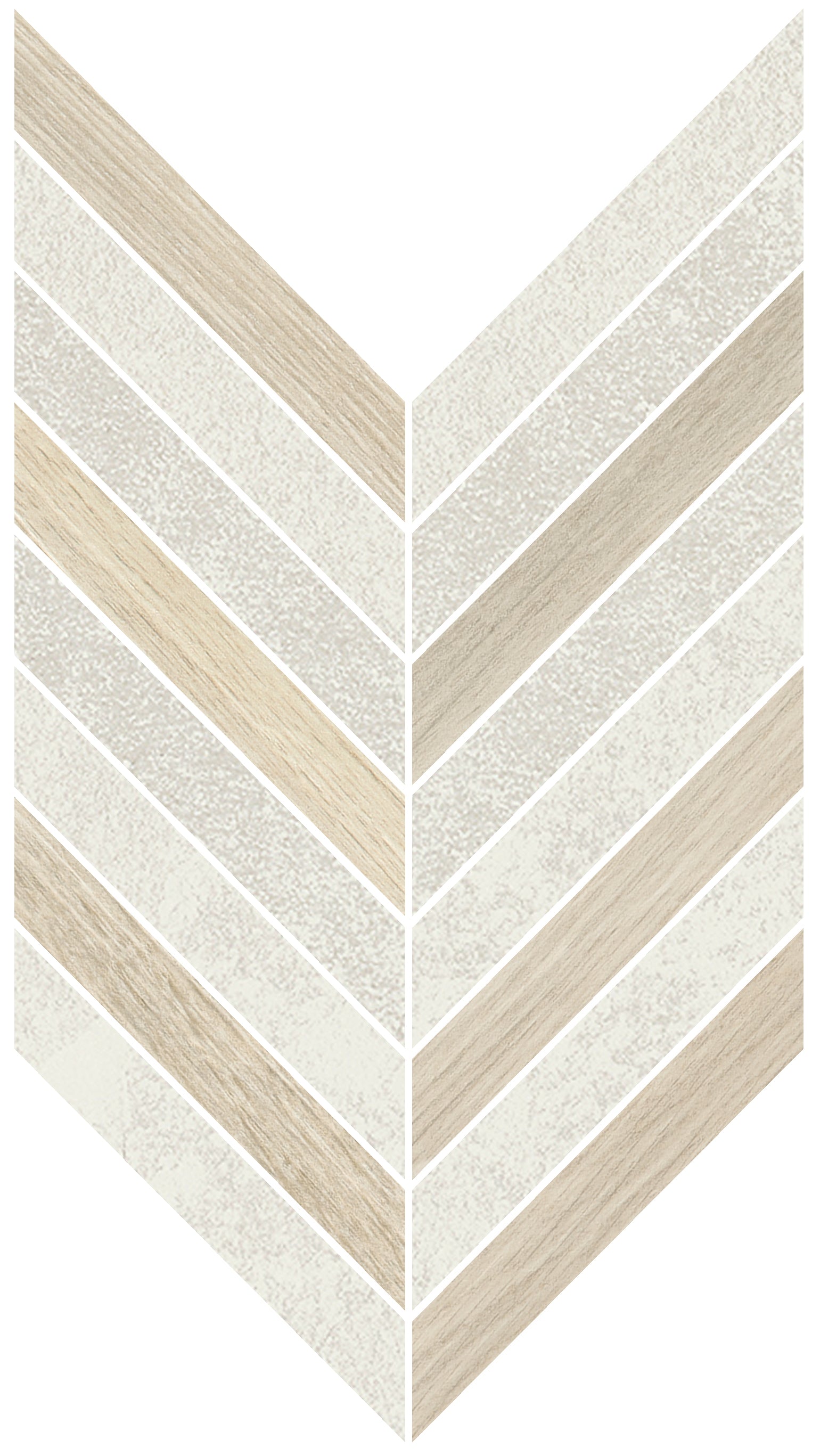 Corsica Chevron Mosaic Porcelain Tile