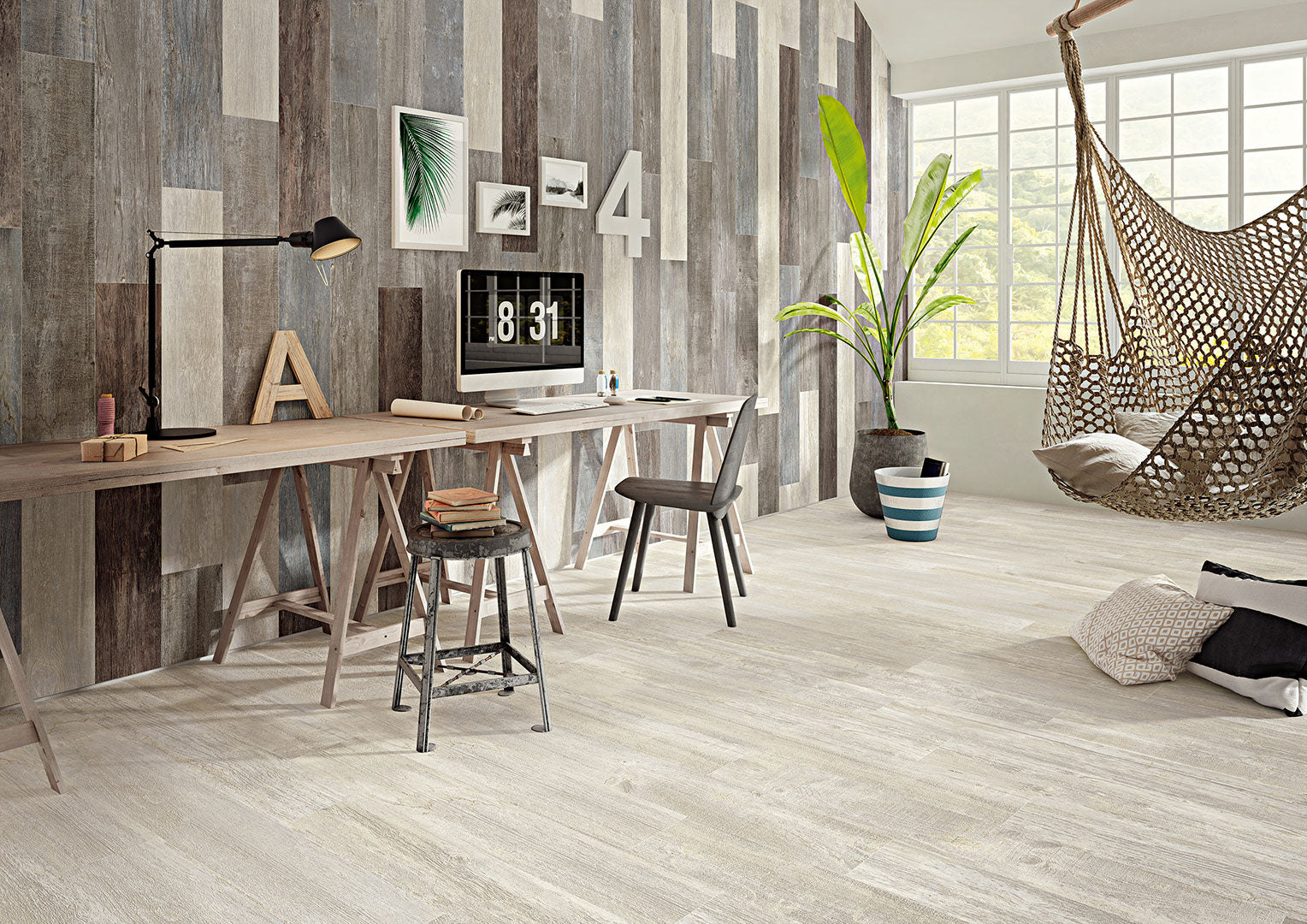 Driftwood II 8x48 Wood Plank Tile
