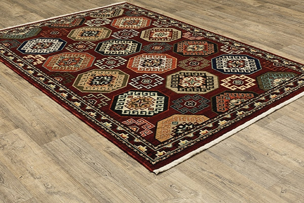 Lilihan Wool Area Rug