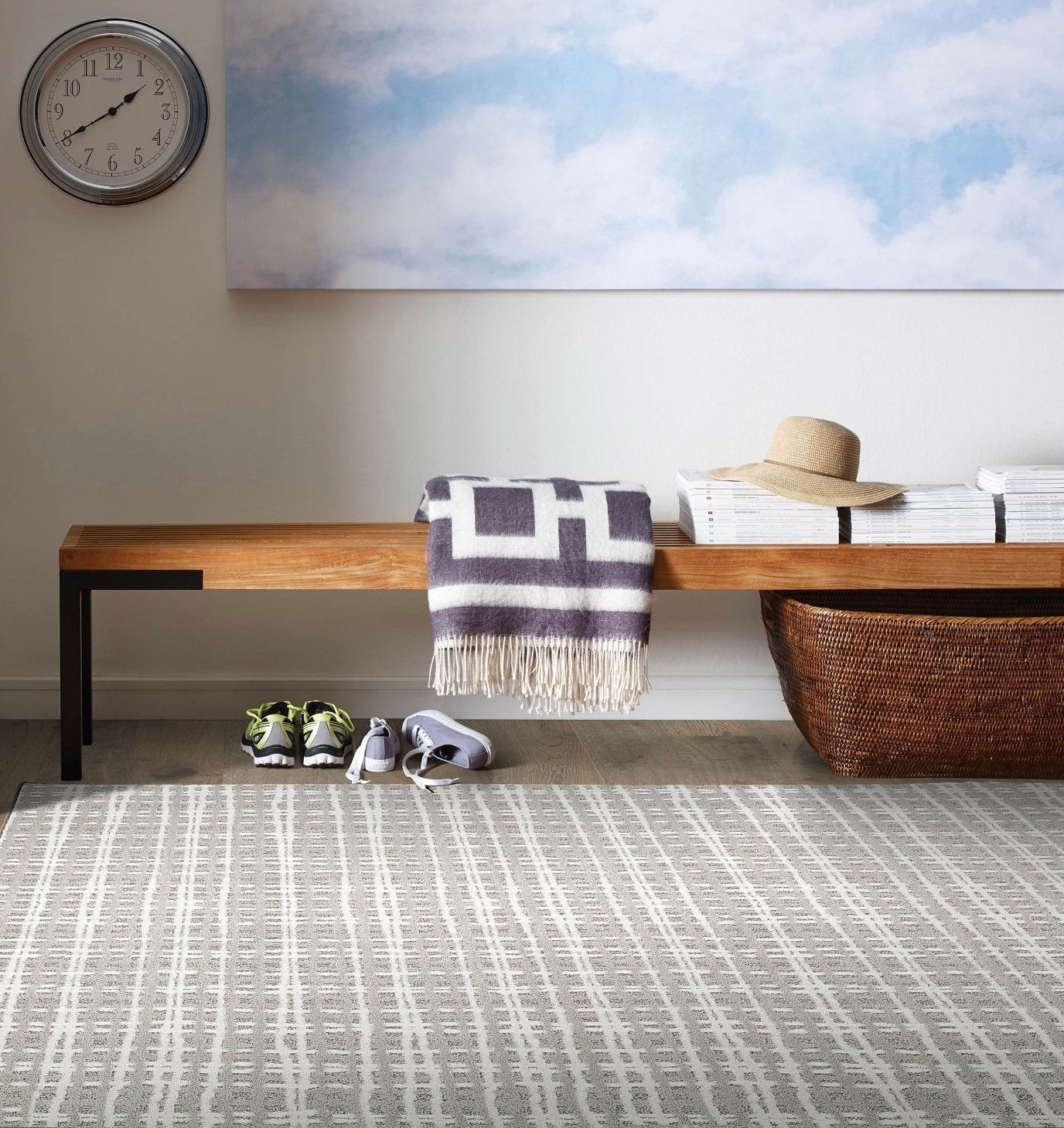 How to Lay an Area Rug Over Carpet