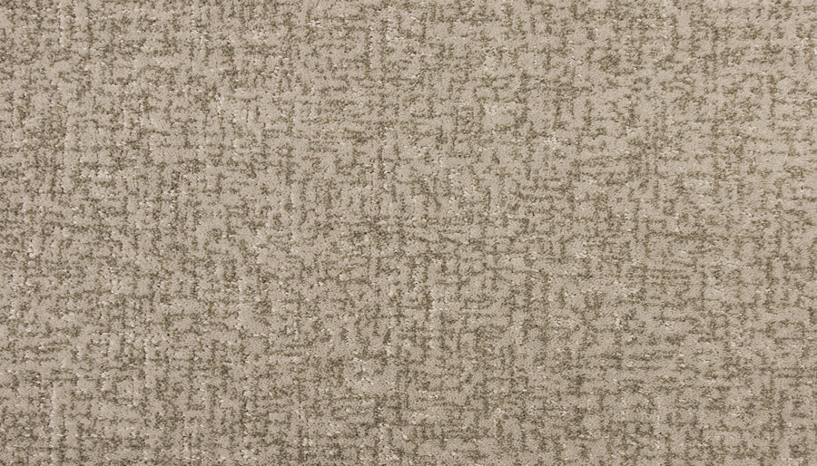 Close-up of the Latticework On Trend Carpet, featuring a textured, patterned surface in neutral beige and light grey tones with a subtle geometric design—ideal for adding modern style and sophistication to your space.
