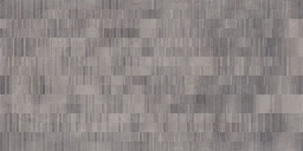 A textured background featuring an abstract pattern of small, rectangular tiles in varying shades of gray and muted purple, arranged in a grid and creating a modern, geometric mosaic effect.
