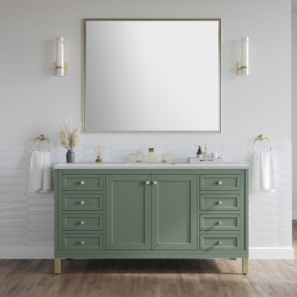 A bathroom with the Chicago 60