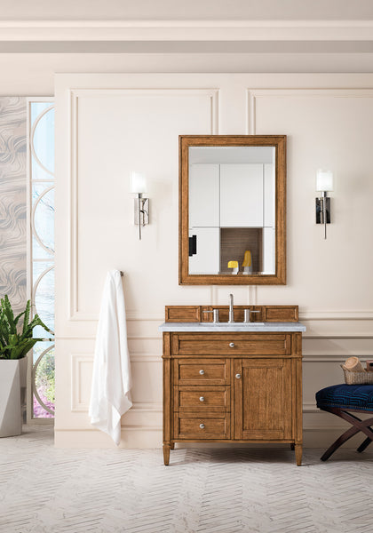 A bathroom with a Brittany 36