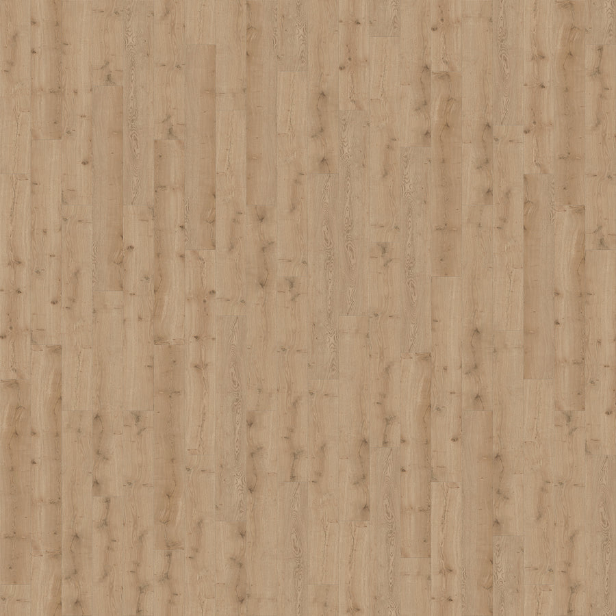 Mavericks 9 7/16" Waterproof Laminate in Pillar Point features light wood-look flooring with natural grain, subtle knots, and a smooth matte finish. Its parallel layout gives any space a clean, warm look and lasting durability.