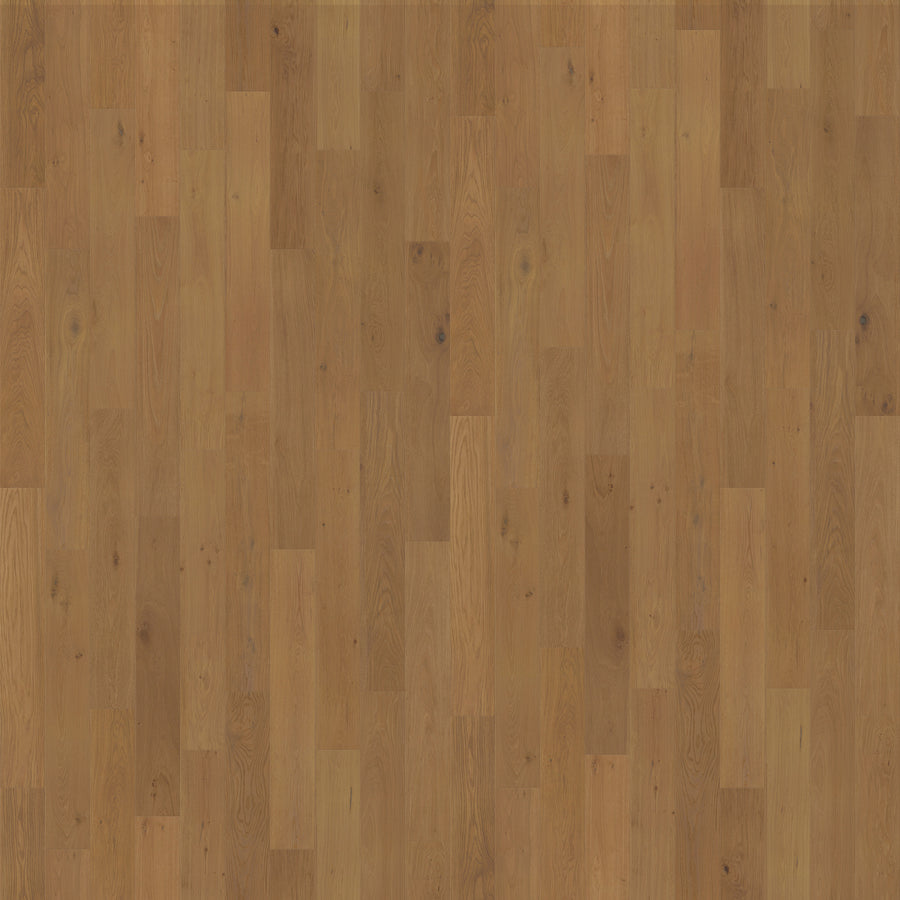 Pacifica 7 11/16" Waterproof Laminate in Milagra Cove features light brown rectangular planks in a staggered layout, visible wood grain and natural knots for warmth, plus moisture resistance for lasting beauty in any space.
