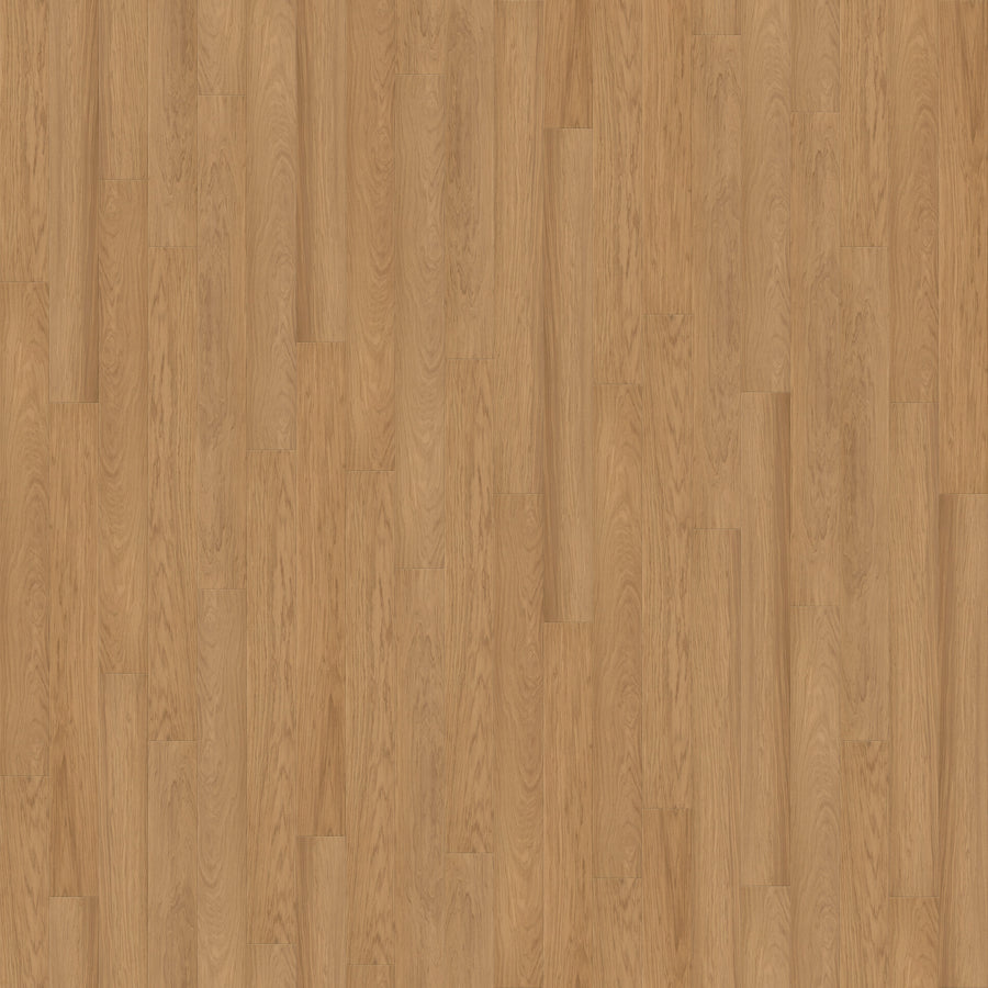 Santa Cruz 9 3/8" Waterproof Laminate in Surf Shop features a light brown hue with natural grain and smooth, scratch-resistant finish, showcasing varied shades and lines in a durable, consistent repeating pattern.