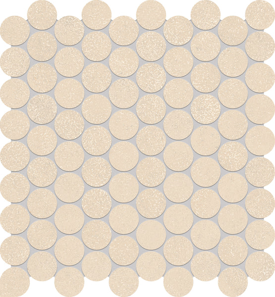 A grid of evenly spaced, round Avanti 1