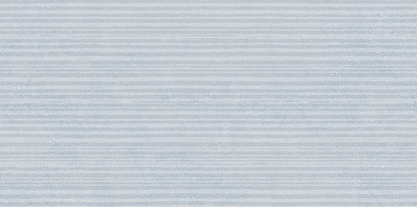 Light gray background with evenly spaced, slightly darker textured lines gives the Avanti 12x24 Willow Deco Rectified Glazed Porcelain Tile a soft, minimalistic look and a tranquil, subtle striped pattern.