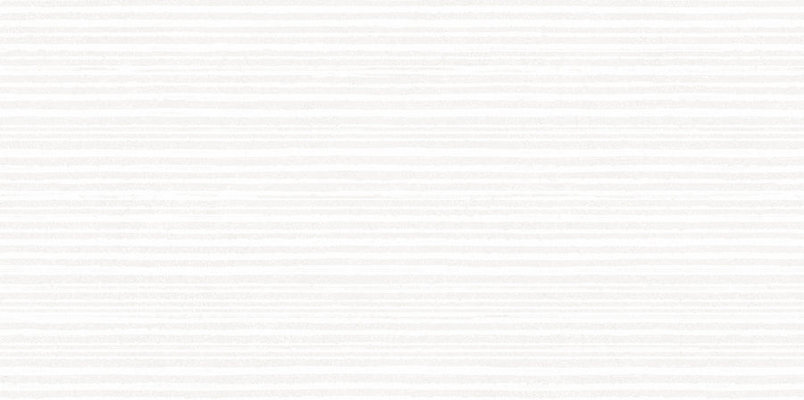 Light gray horizontal lines of varying thickness are evenly spaced across a white background, creating a subtle, minimalist striped pattern reminiscent of the Avanti 12x24 Willow Deco Rectified Glazed Porcelain Tile.