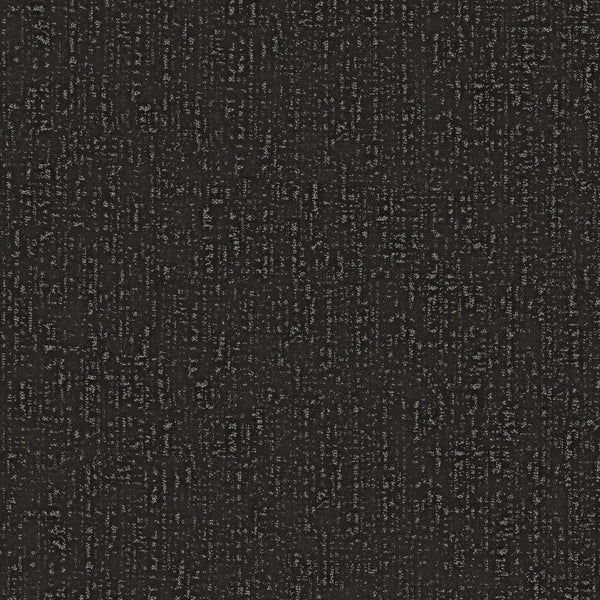 Curated Tone Pet Friendly Carpet in After Dark features a woven, stain-resistant texture with irregular black and gray lines forming a subtle grid pattern.