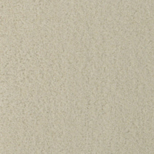 Close-up view of Seduction On Trend Carpet in Alabaster. Its plush texture features uniform fibers and tiny loops, highlighting the cozy yet durable qualities of this premium carpet.