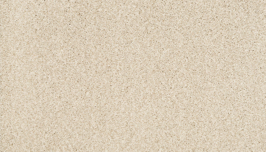 Close-up of Artisan Elements Family Friendly Carpet in Bashful—beige with a sandy texture and fine, even grains, offering a natural, durable surface ideal for high-traffic or family spaces.