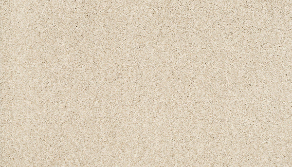 Close-up of Artisan Elements Family Friendly Carpet in Bashful—beige with a sandy texture and fine, even grains, offering a natural, durable surface ideal for high-traffic or family spaces.