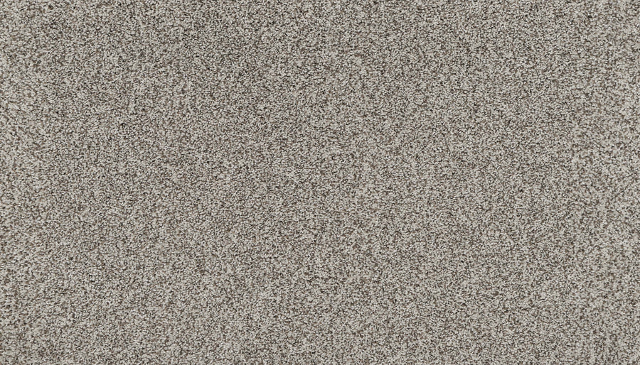 Close-up of fine, light brown "Pashmina" sand grains creates a uniform, textured look—perfect inspiration for Artisan Elements Family Friendly Carpet, designed to resist stains and withstand high-traffic areas.