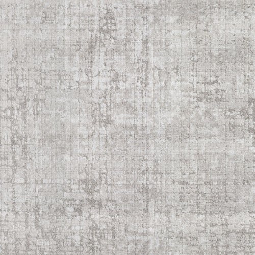 The Ithaca On Trend Carpet in Atokos features a light gray, subtly textured surface with an irregular, distressed grid pattern in various gray shades—perfect for high-traffic areas.