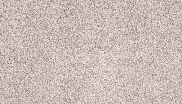 Close-up of Aurora Lights Family Friendly Carpet shows its light beige, soft, densely packed fibers, offering a uniform look that’s ideal for luxury homes and perfect for families.