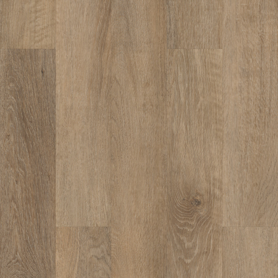 Coretec Originals Classics Vinyl features light brown luxury vinyl flooring with a rigid core, natural grain patterns, subtle color variations, and a realistic wood texture for a warm, authentic look.