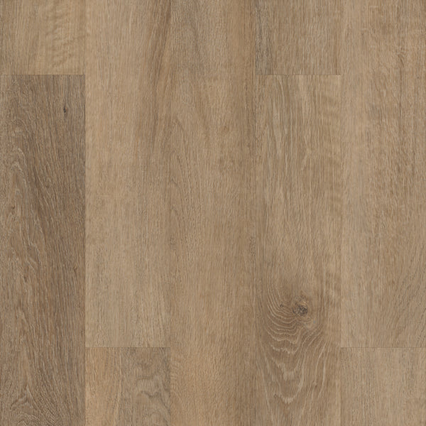 Coretec Originals Classics Vinyl features light brown luxury vinyl flooring with a rigid core, natural grain patterns, subtle color variations, and a realistic wood texture for a warm, authentic look.