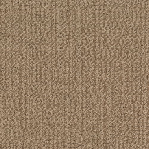 Close-up of Occasion On Trend Carpet in Banquet color. The textured loop pile surface features subtle linear patterns and a soft, woven look for a premium, luxurious appearance.
