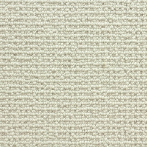Close-up of Sequoia Berber Carpet in Barley, showcasing a textured, light beige surface with a repeating linear pattern made from tightly woven, premium fibers—ideal for durable flooring in high-traffic areas.