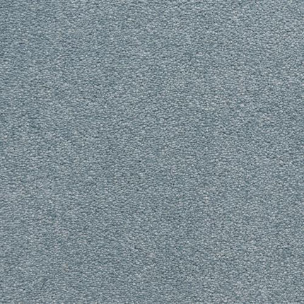 Close-up of the Grand Isle Family Friendly Carpet in Bella, featuring a soft, textured light blue surface that brings elegance to any space.