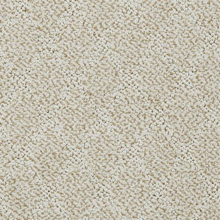 Close-up of the Fine Art On Trend Carpet in Bittersweet, featuring a textured surface with a subtle diamond pattern. Raised and lower sections create contemporary elegance, making this luxury carpet appear soft and plush.