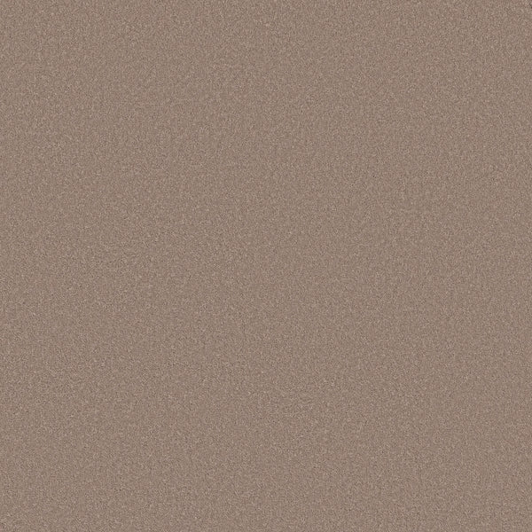 A close-up of the Smooth Tone Pet Friendly Carpet in Blissful Blush, featuring a uniform, fine texture and soft reddish-brown color reminiscent of delicate sand.