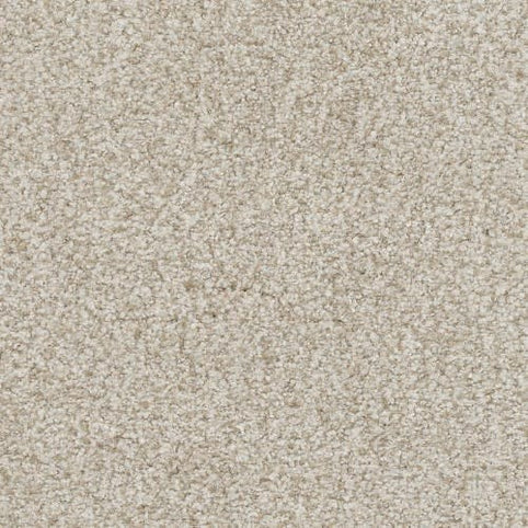 Close-up of the Boca Raton Family Friendly Carpet in Boundless color, featuring densely packed, soft fibers with a textured, slightly fuzzy surface for durable, neutral flooring—ideal for Boca Raton homes.