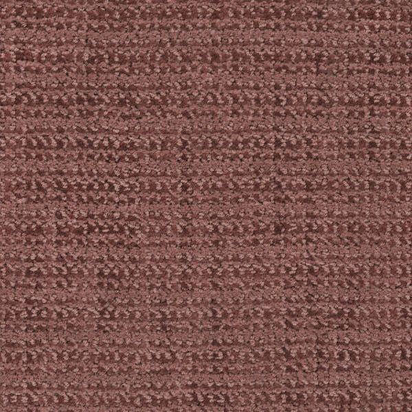 Close-up of the Beguiling Berber Carpet in Brickyard, featuring a textured surface with looped, slightly ridged patterns running horizontally.