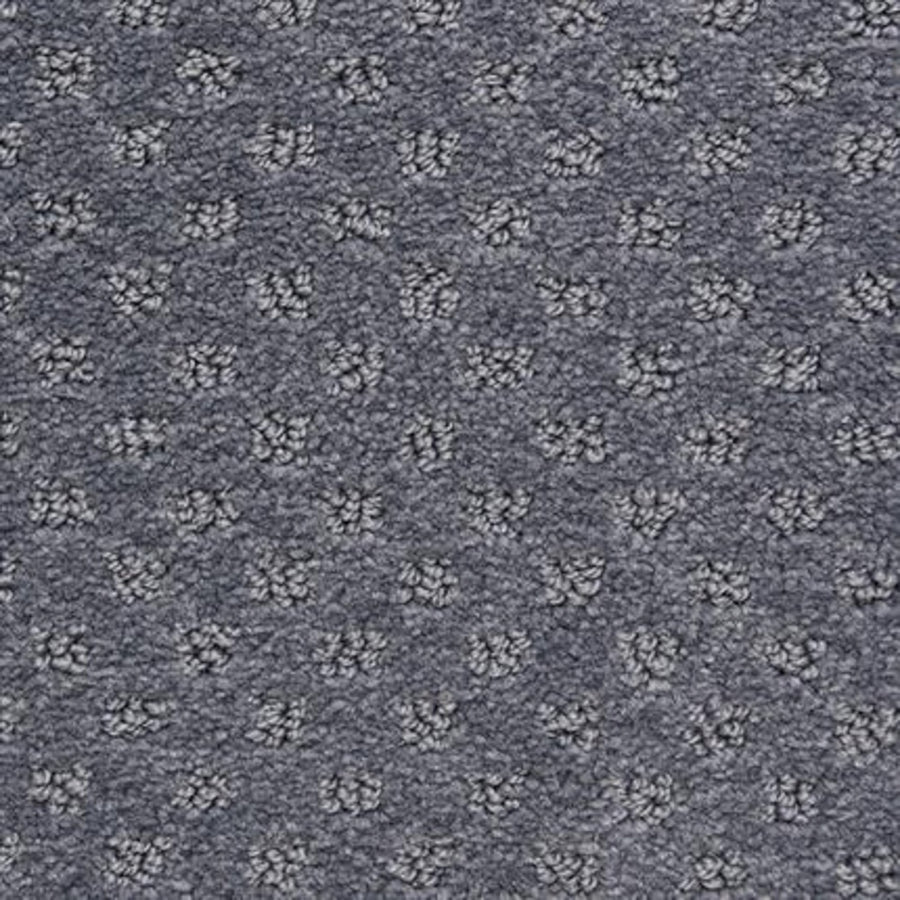 Close-up of Dreamer On Trend Carpet in Brunswick, featuring a gray luxury flooring with a textured surface and small clusters of raised, lighter gray dots forming a subtle pattern.