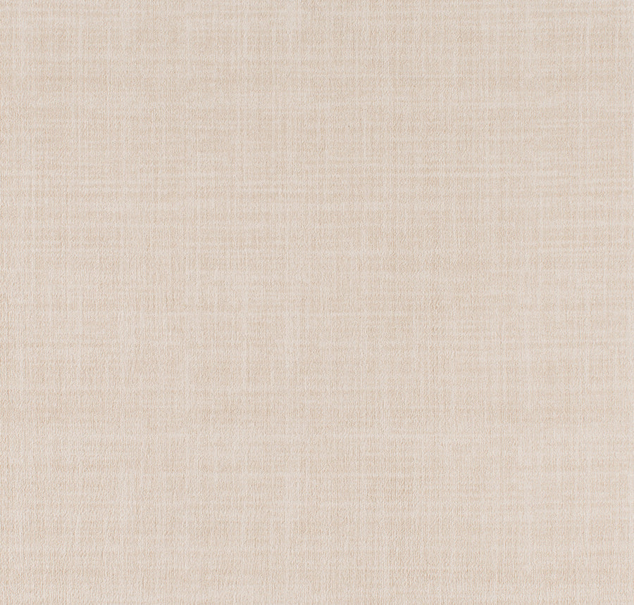 Brushed Linen On Trend Carpet in Muslin features a light beige, woven fabric texture with a smooth, subtle crisscross pattern—ideal for adding contemporary style to any room.