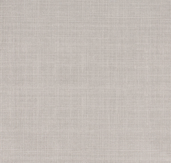 Brushed Linen On Trend Carpet in Pale Pewter features a subtle woven texture with intersecting lines for a soft, grid-like look. This carpet offers durable, contemporary style in a simple, neutral shade—perfect for modern spaces.