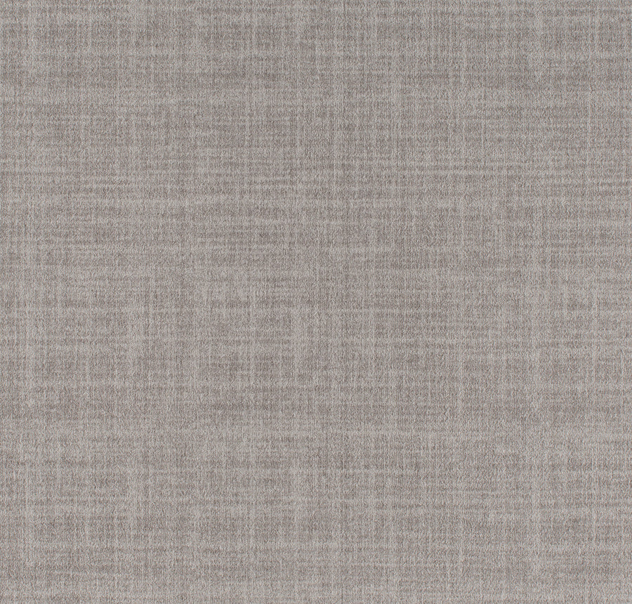 A close-up of Brushed Linen On Trend Carpet in Urban Gray shows its subtle, textured pattern with intersecting lines and a woven look—an ideal choice for modern style and lasting durability in any room.