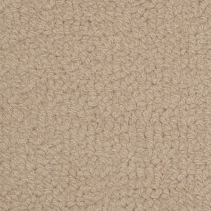 Close-up of Savant Berber Carpet in Burton, featuring tightly woven loops that create a soft yet slightly rough surface. This durable, neutral flooring is perfect for high-traffic areas and offers a uniform appearance.