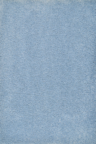 A close-up of Heavenly II Family Friendly Carpet in Powder Blue, highlighting its soft, dense texture and subtle color variations—ideal for busy homes seeking elegant, durable flooring.