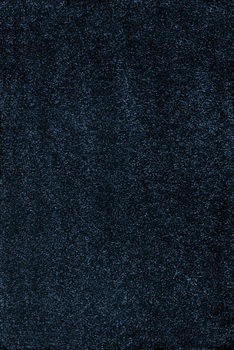 A close-up of the dark, textured Navy color of Heavenly II Family Friendly Carpet shows fine, densely packed speckles for a rough look—perfect inspiration for durable carpet in busy, high-traffic homes.