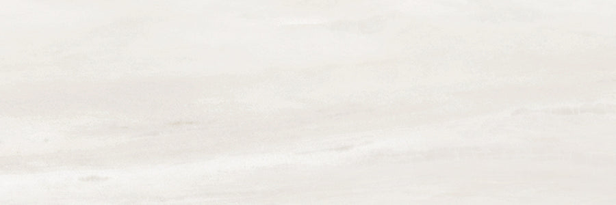 The Renaissance 4x12 Polished Porcelain Tile features a light beige surface with subtle, wavy white and cream veining. Its polished finish adds elegance and a clean look, making it ideal for refined interiors.