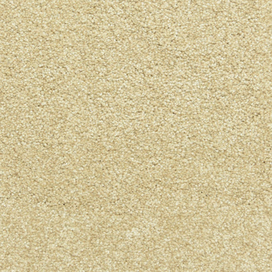 Close-up of Maroon Bells Family Friendly Carpet in Camelite color, featuring a textured, tightly packed surface for a plush, durable look—ideal as a family-friendly option for any home.