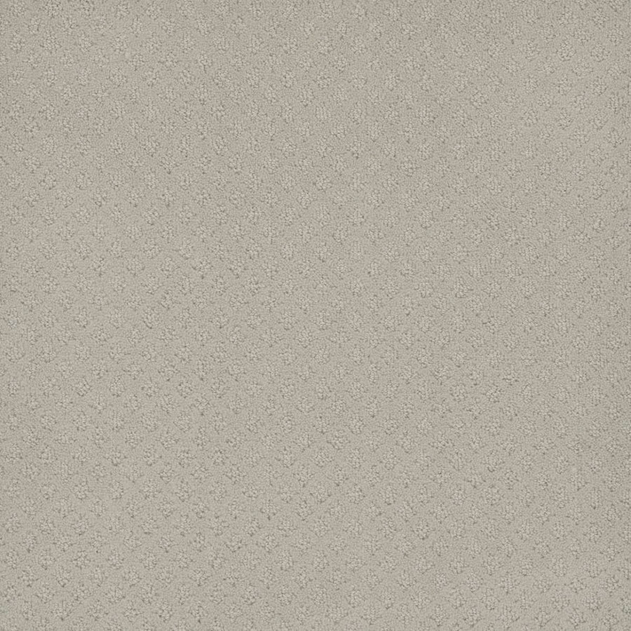 Capri Pet Friendly Carpet in Snow Cap features a light gray hue with a refined, small-scale diagonal texture. Its soft, elegant look is complemented by durable, stain-resistant performance.