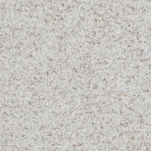 Close-up of the Boca Raton Family Friendly Carpet in Ceaseless color reveals a light beige, speckled, and grainy texture—evoking premium, durable flooring perfect for stylish homes.