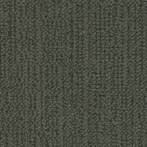 Close-up of Occasion On Trend Carpet in Ceremony color, featuring a textured, dark gray surface with a subtle, irregular linear fiber pattern.