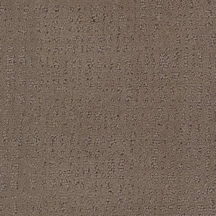 Close-up of Homage Berber Carpet in Chenille, featuring a textured surface with a subtle dotted pattern. Its matte finish and refined look make it perfect for high-traffic areas while adding softness underfoot.