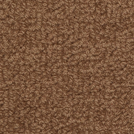 Close-up of Savant Berber Carpet in Clack color, featuring tightly looped fibers for a soft, uniform surface—ideal as durable flooring in high-traffic areas.
