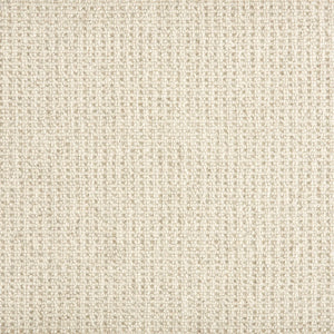 Close-up of Martina Berber Carpet in Cloud, featuring a beige woven fabric with a subtle grid pattern and slightly rough texture. Its tight weave adds contemporary style, making it ideal as a simple, neutral background for high-traffic areas.