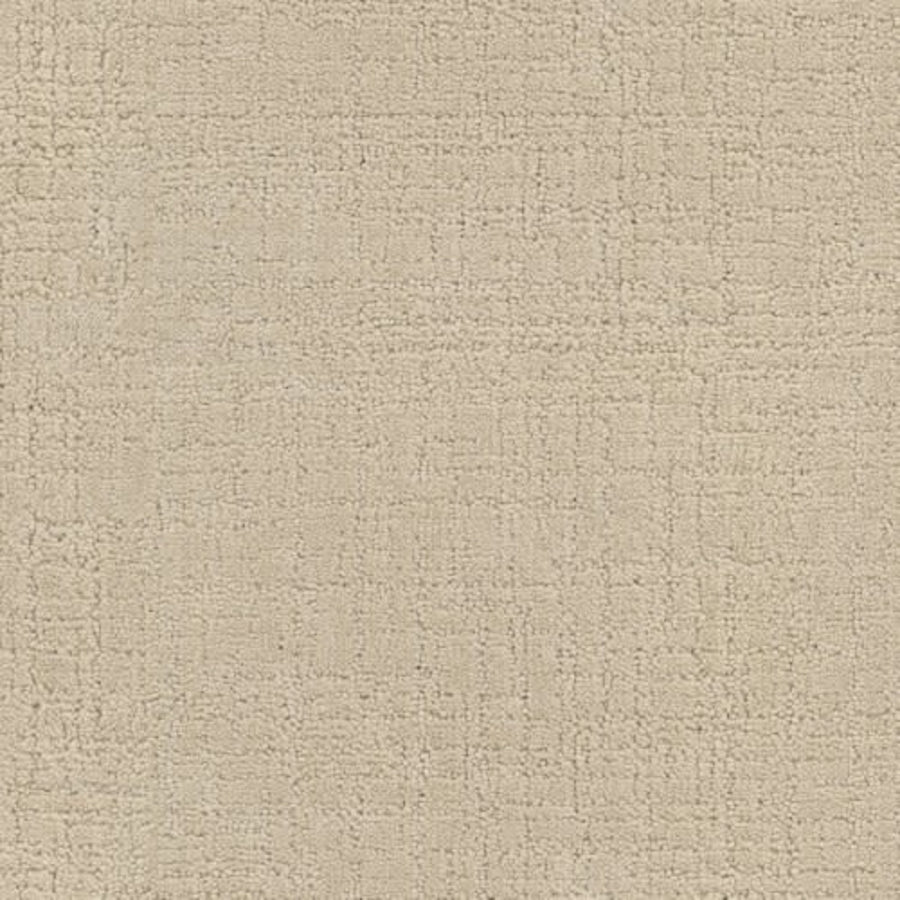 The Bangladesh On Trend Carpet in Coconut features a subtle, textured pattern of small, uneven squares and lines, offering lasting durability and modern style for any space.