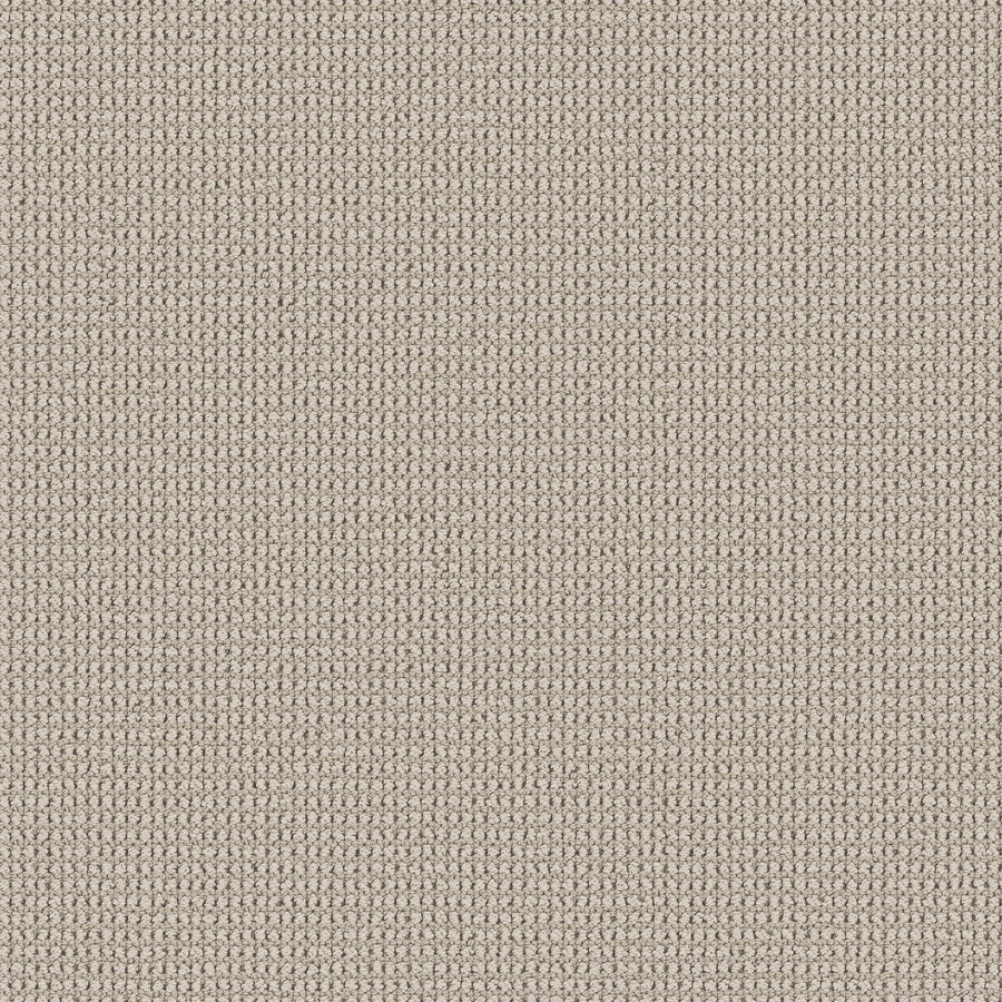 Close-up view of Knitted Tone Blue Pet Friendly Carpet in Cool Winter color, showcasing a tightly woven texture with a consistent, small-scale pattern reminiscent of luxurious flooring.